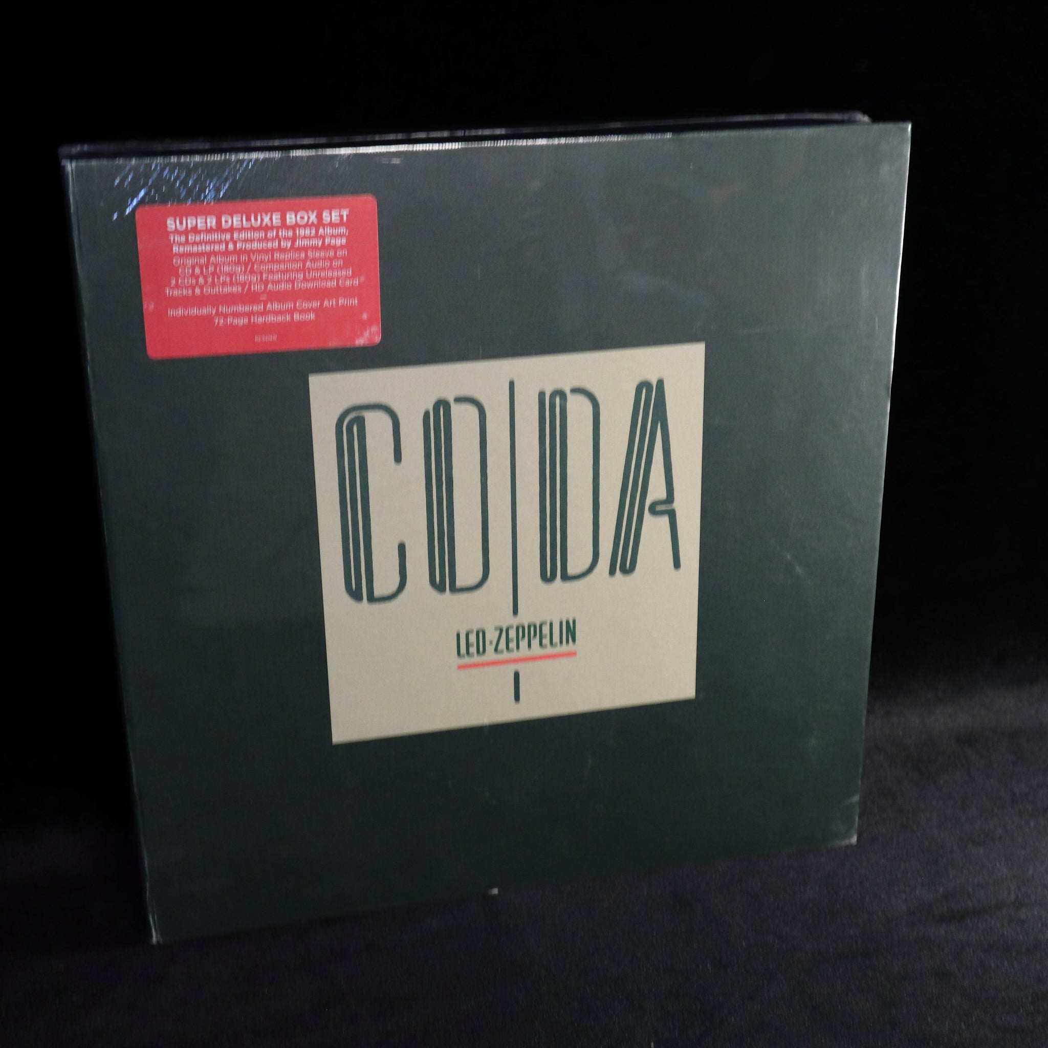 Led Zeppelin - Coda Super Deluxe Numbered Limited Edition 3LP + 3 CDs – The  Vault by Gary Germer